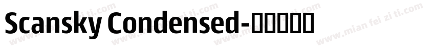 Scansky Condensed字体转换